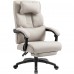 DOWINX Fabric Office Chair, Ergonomic Gaming Computer Chair with Footrest, Lumbar Support, Swivel Wheels for Home, Office - LS-6653F